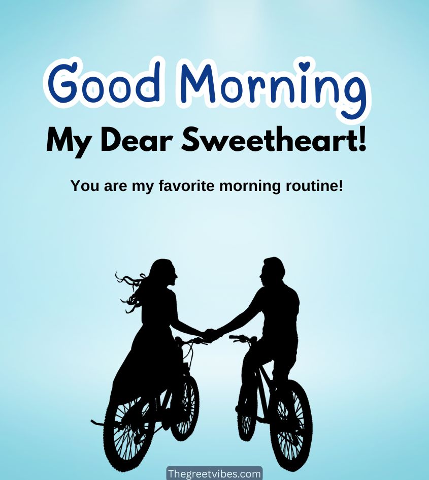 Sweet good morning greetings images