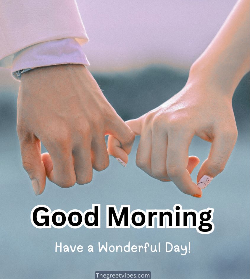 Romantic Good morning for couple