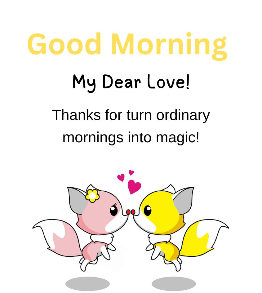 Good Morning Quotes for Lover