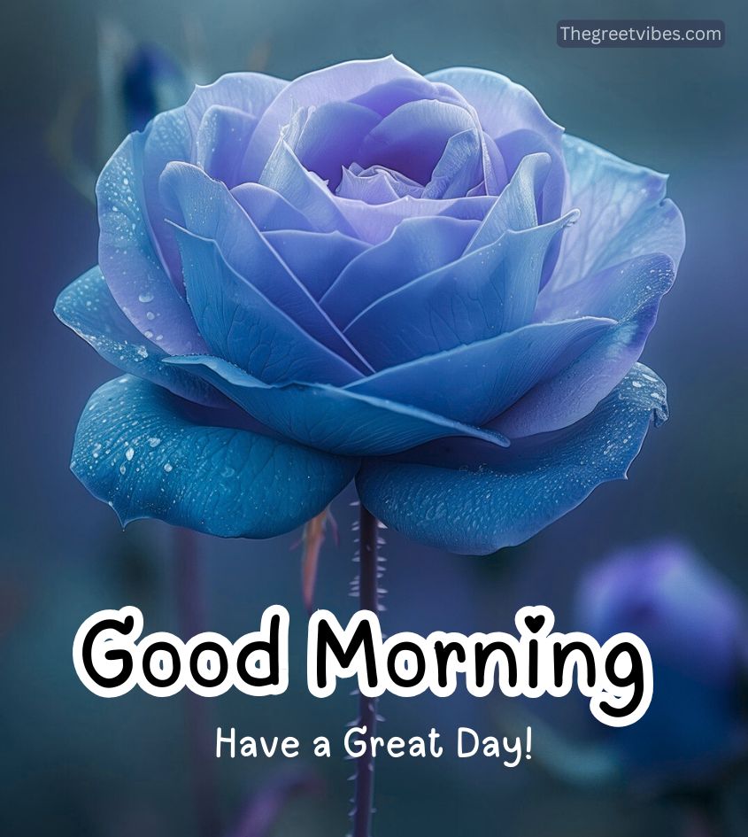 Love Good morning Images with Rose