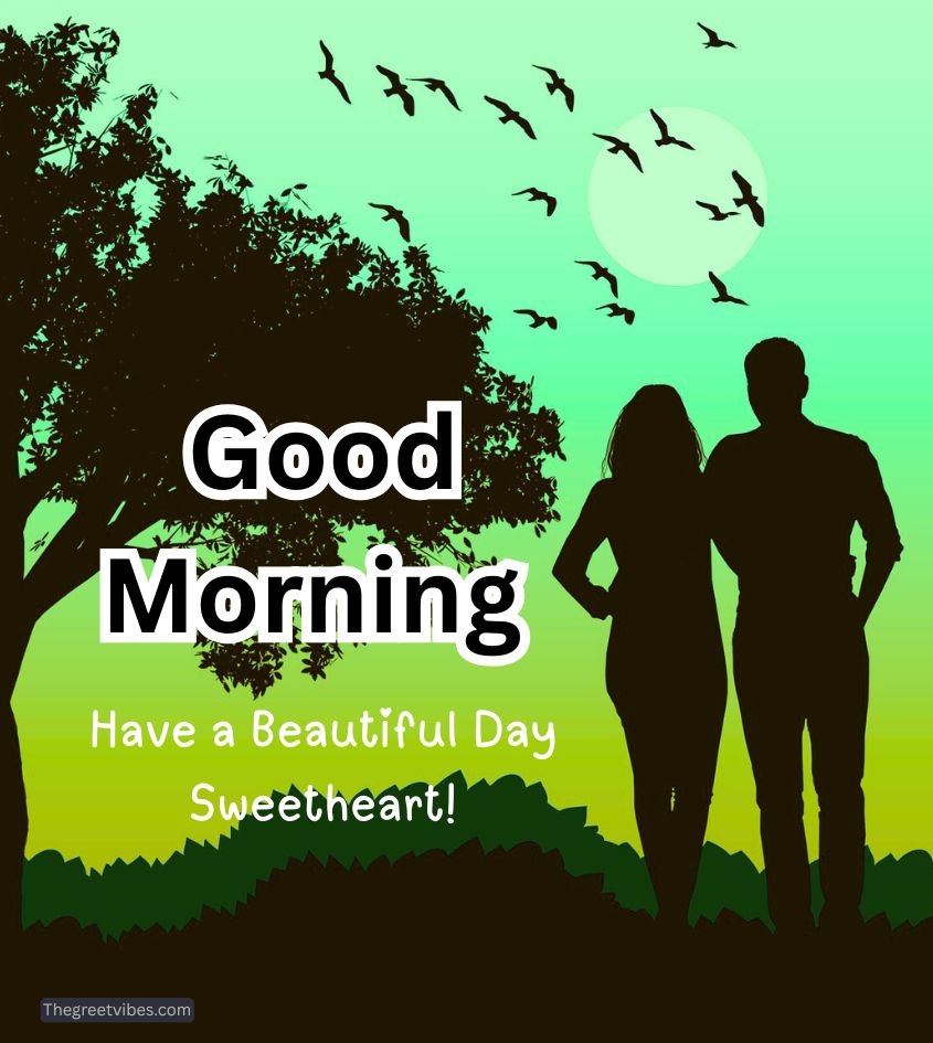 Good morning romantic couple images