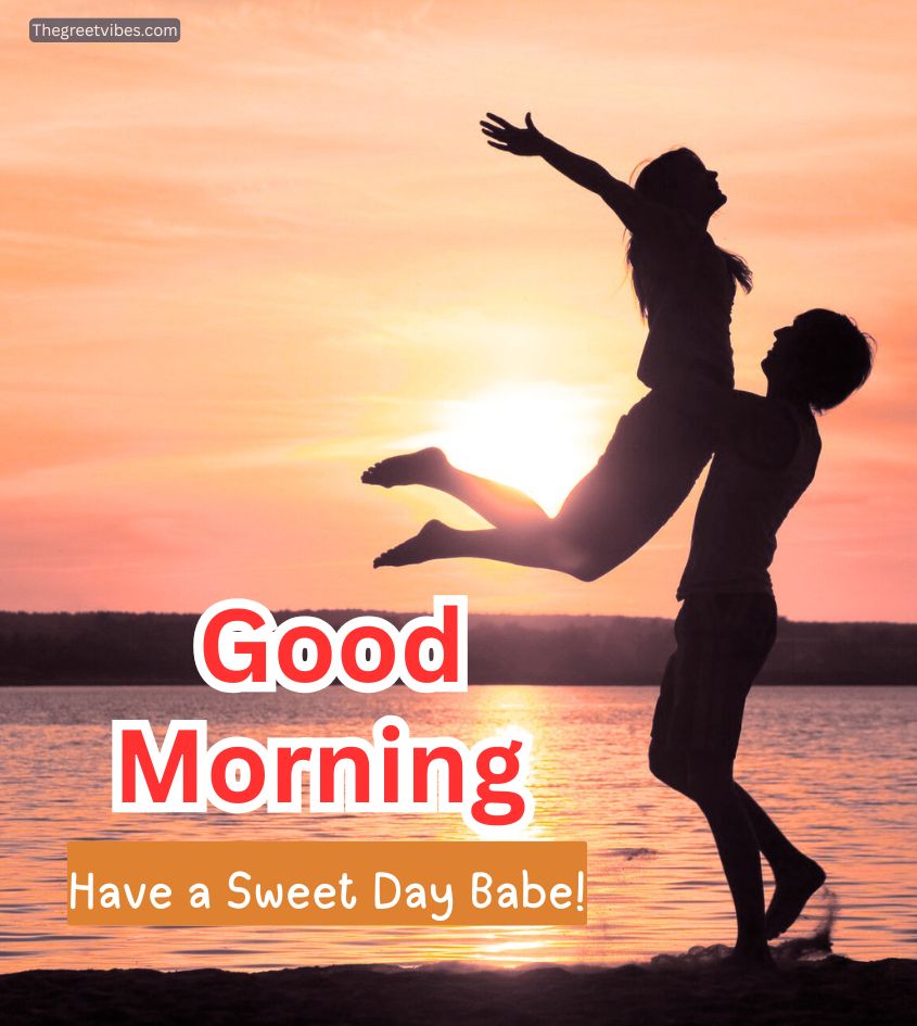 Romantic Good morning for sweet couple