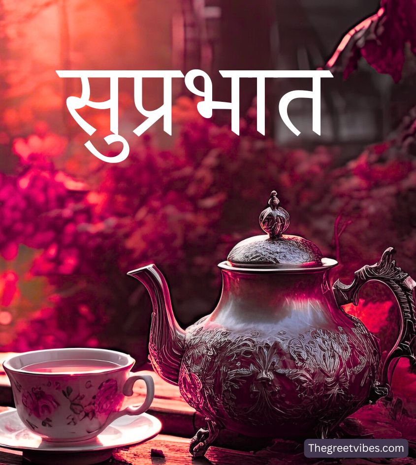 Suprabhat pictures with tea