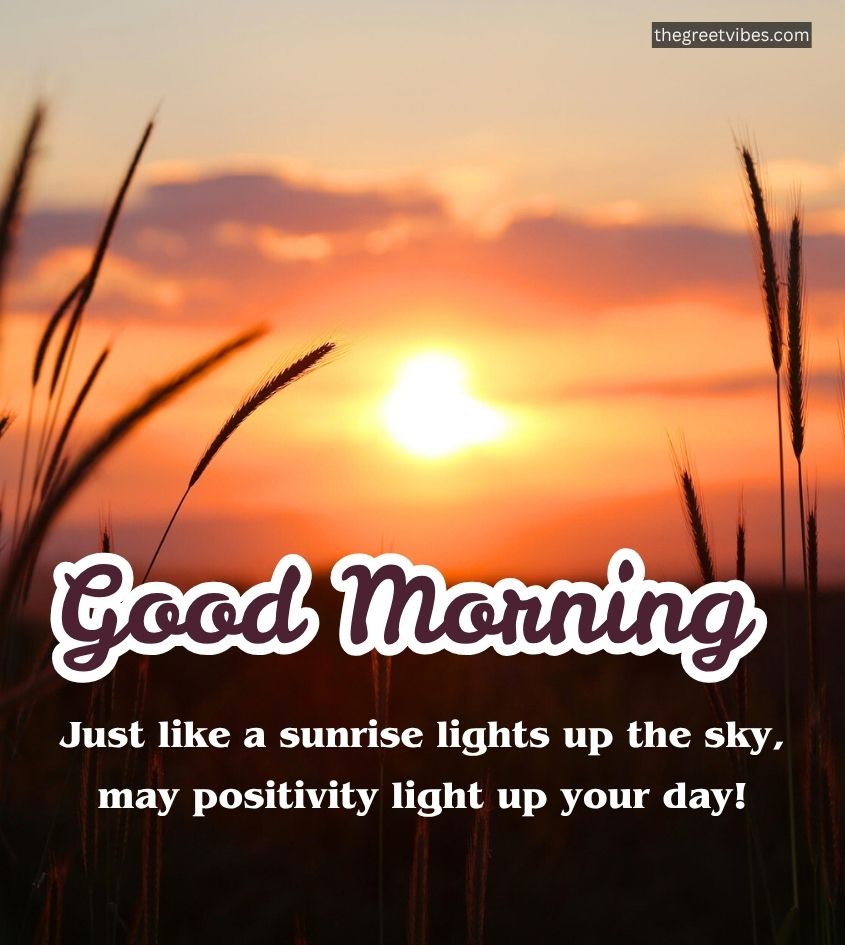 Good Morning Sunrise Images with Quotes