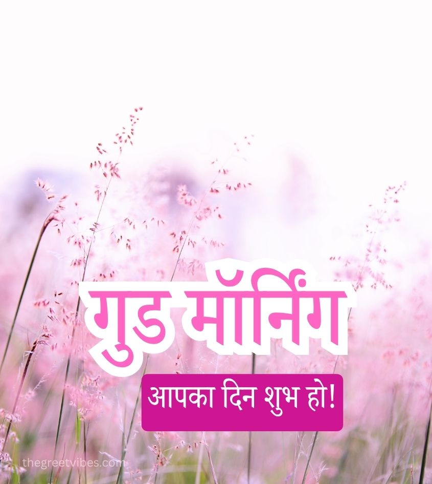 Good Morning Wishes in Hindi