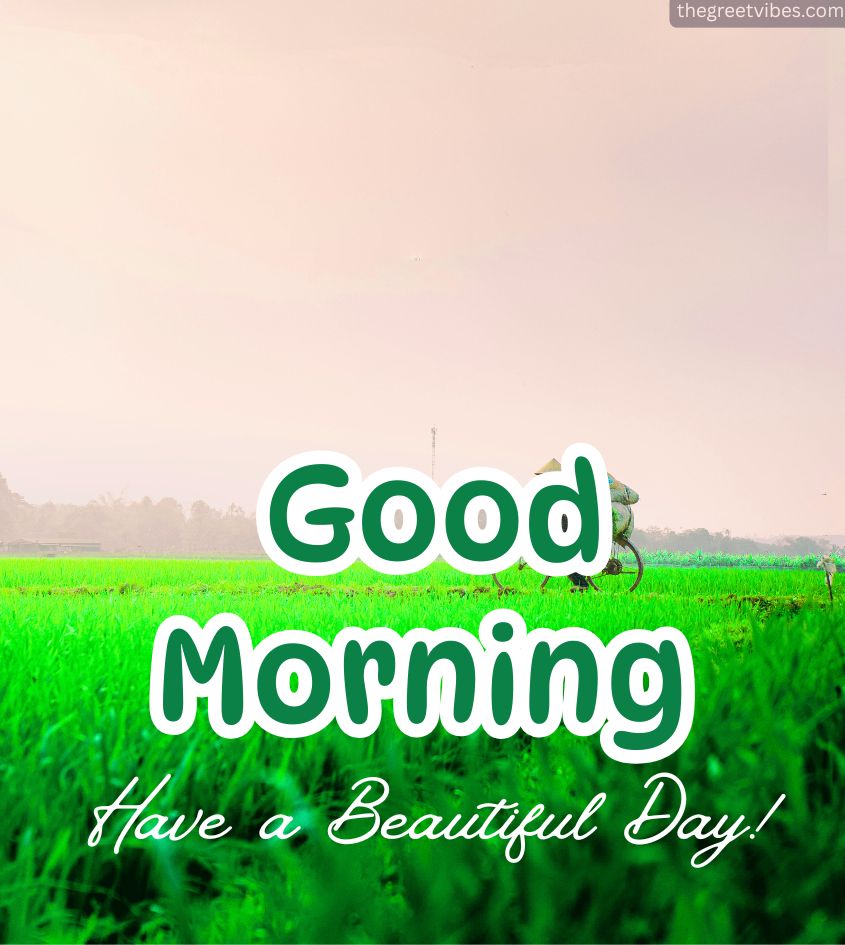 Good Morning green Nature Background