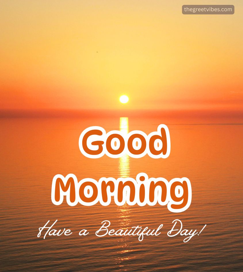 Good Morning Sunrise Pictures with Nature