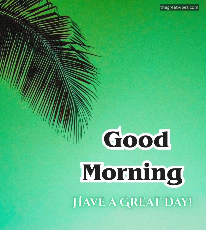 Good morning Have a great day wishes