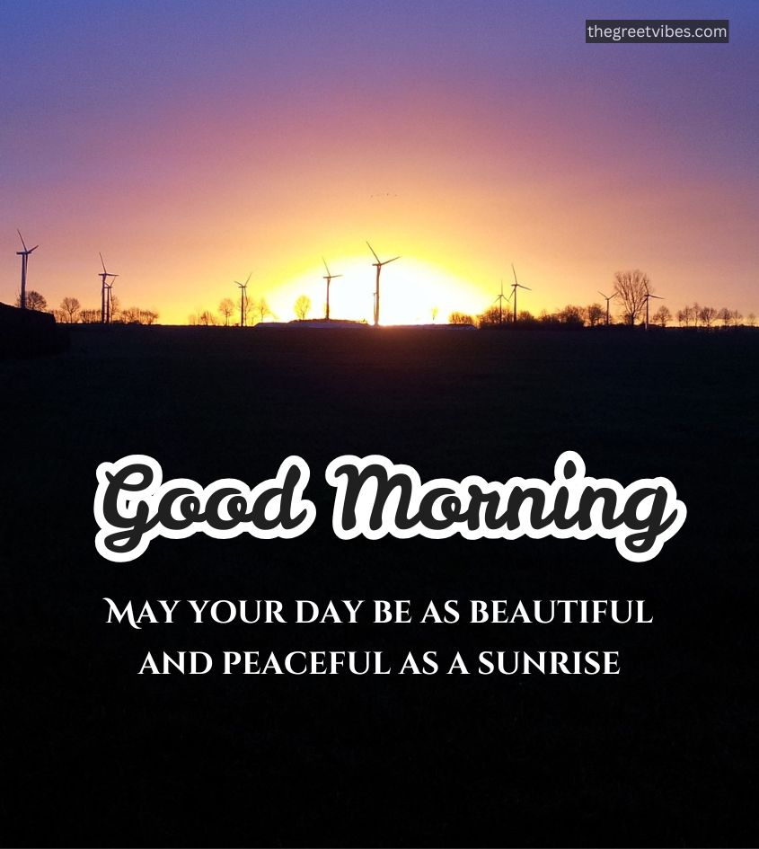 Good Morning Sunrise Images
