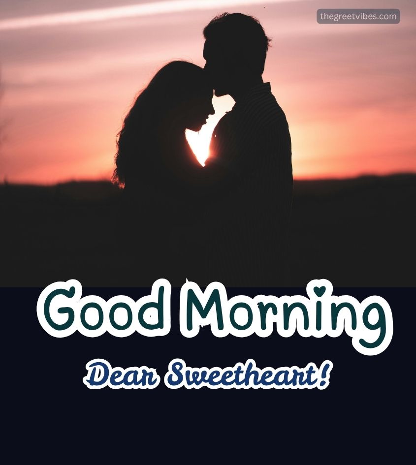 Good Morning Greetings with Kiss Images