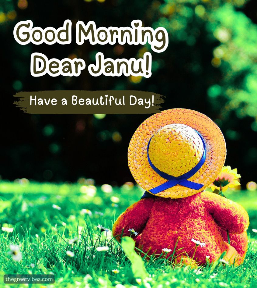Janu Good Morning with Teddy
