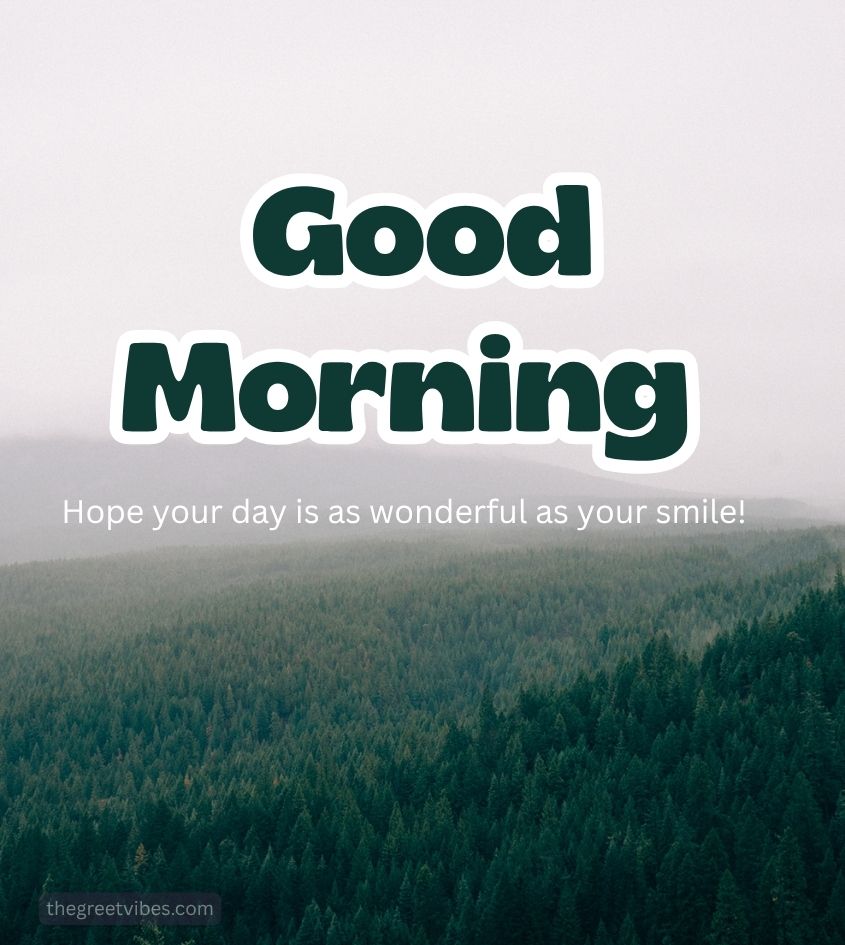 Good Morning Greenland Nature Wishes