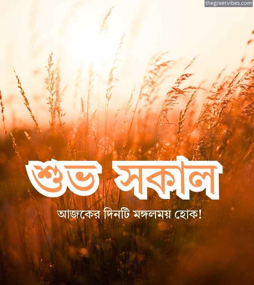 Subho sokal greetings images
