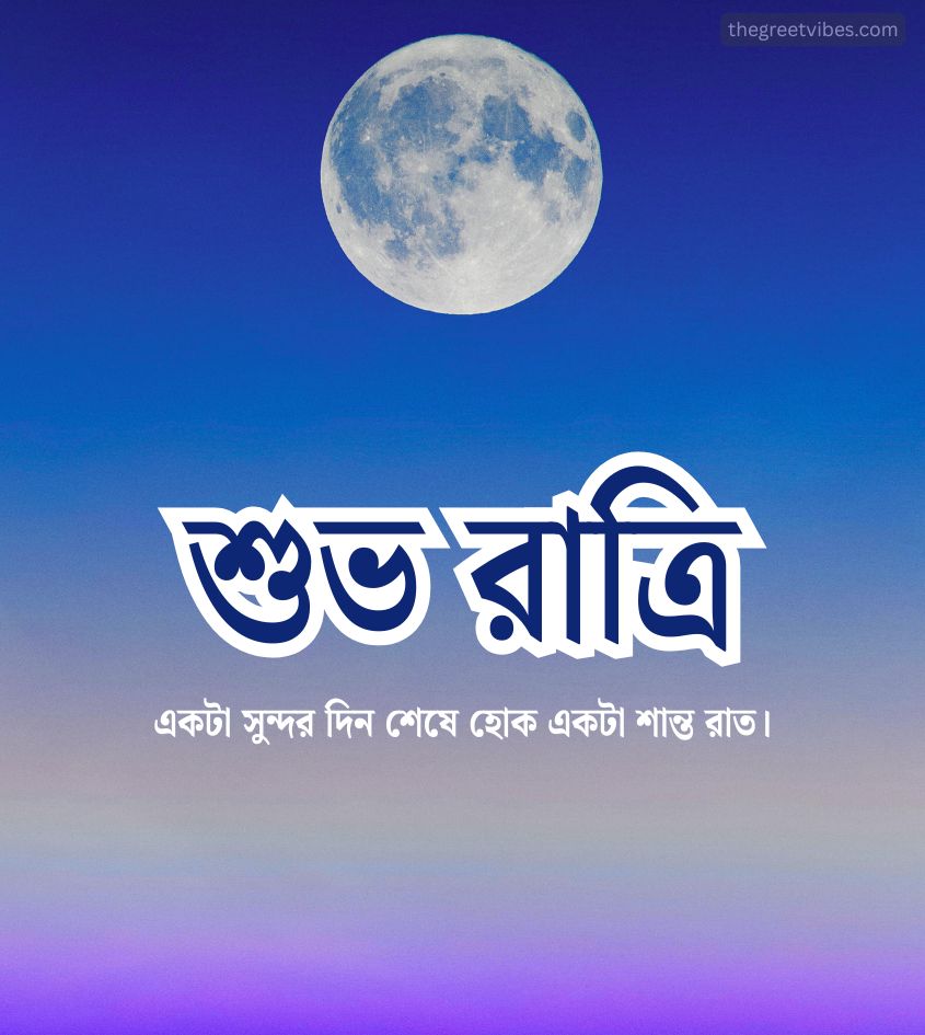 Bengali Good Night Images for Status