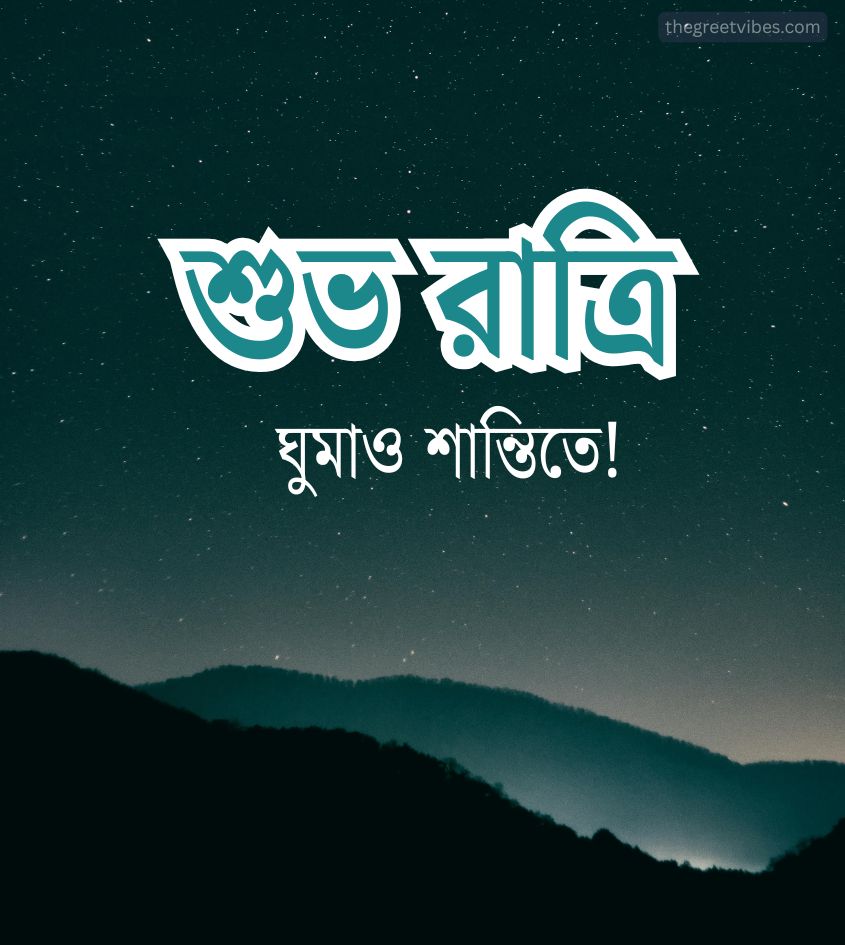 Good Night Images in bengali