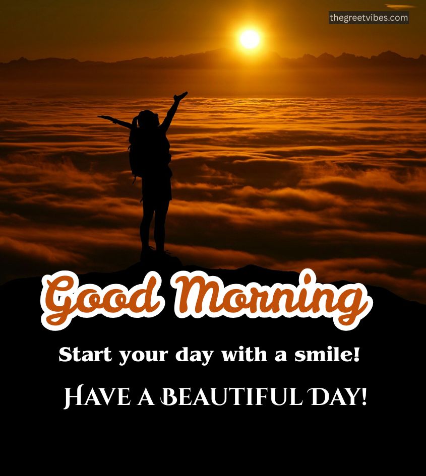 Good Morning Sunrise with Inspiring Quotes