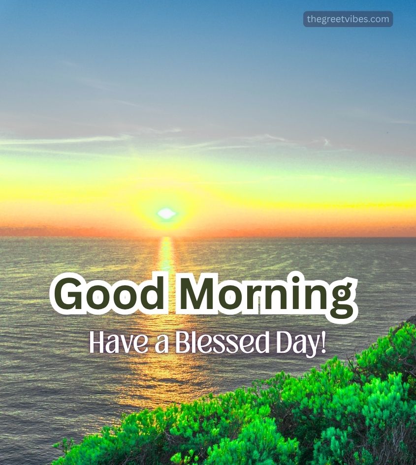 Sunrise Nature Good Morning Wishes