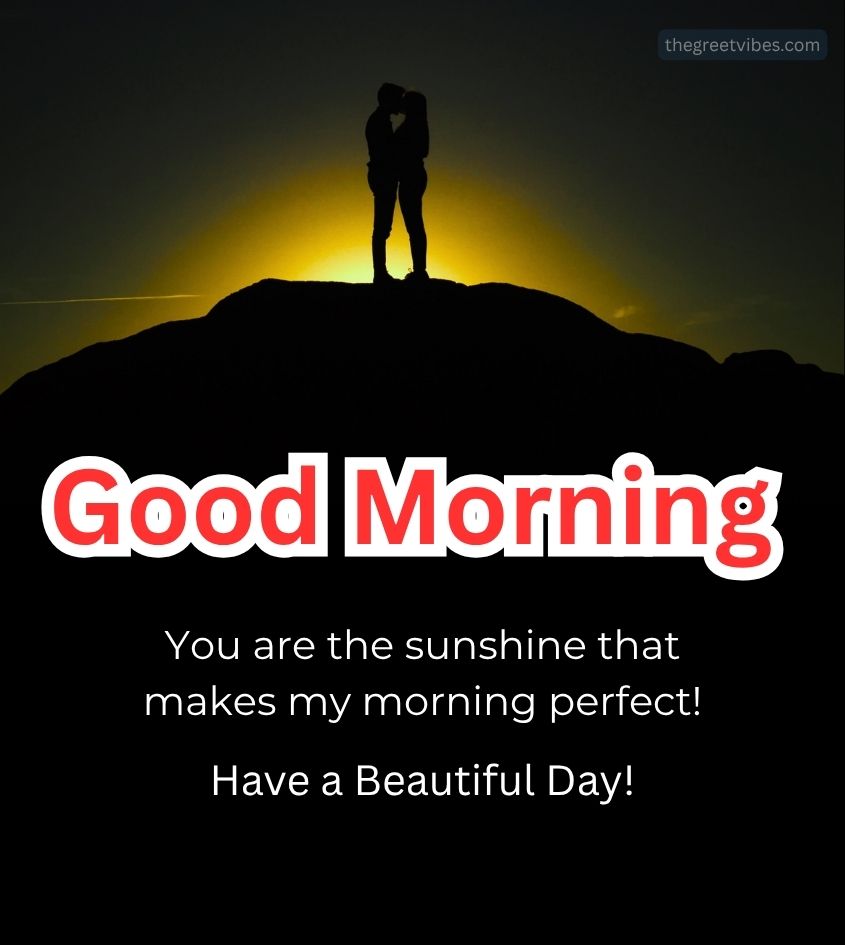 Good Morning Sweetheart Sunrise Couple Images