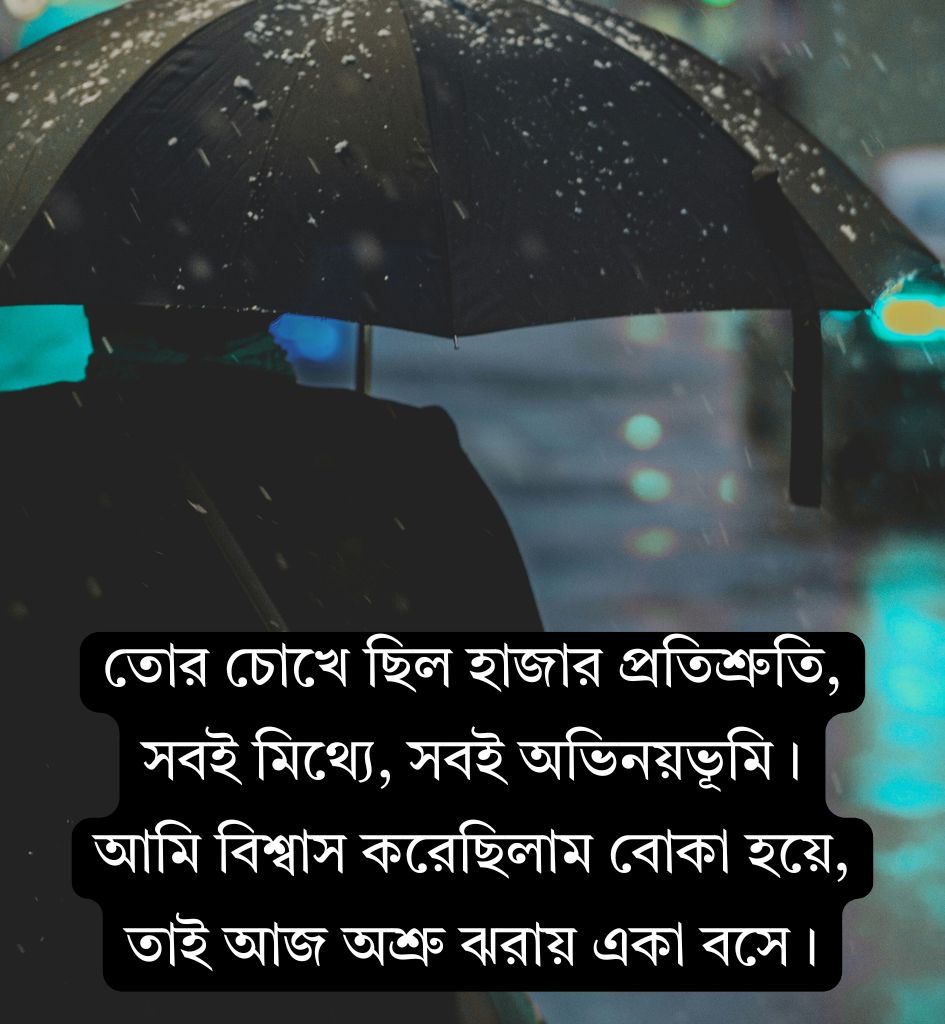 Breakup Shayari In Bengali for Status
