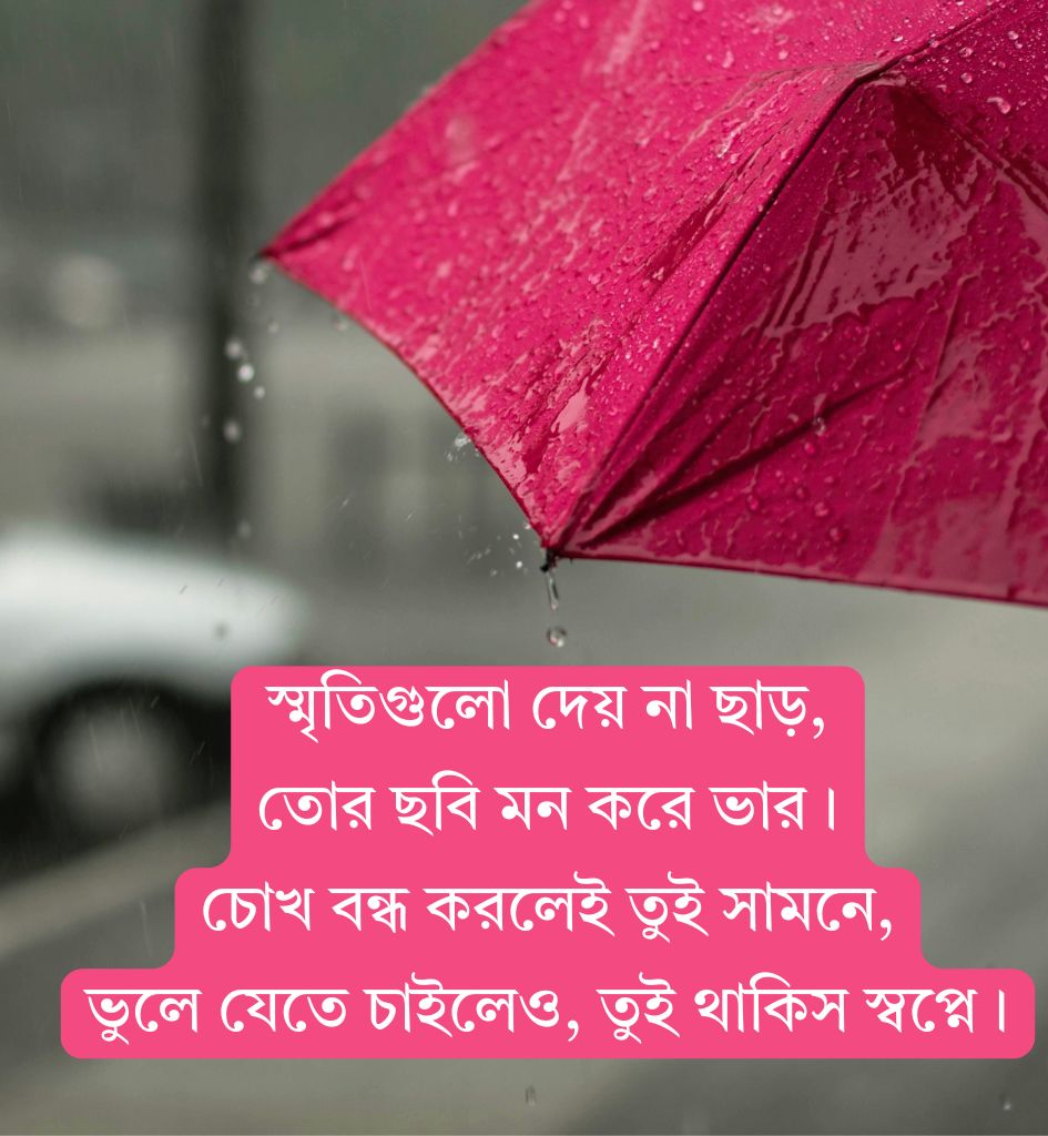 Breakup Shayari for Status in Bengali