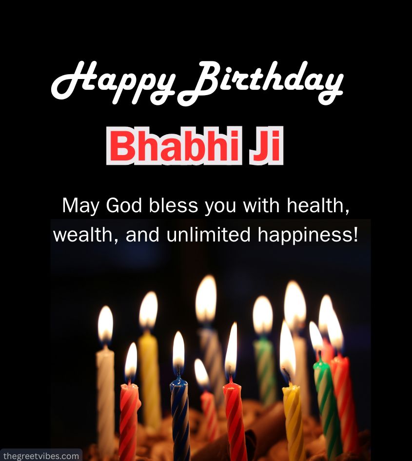 Blessing Birthday Wishes for Bhabhi Ji