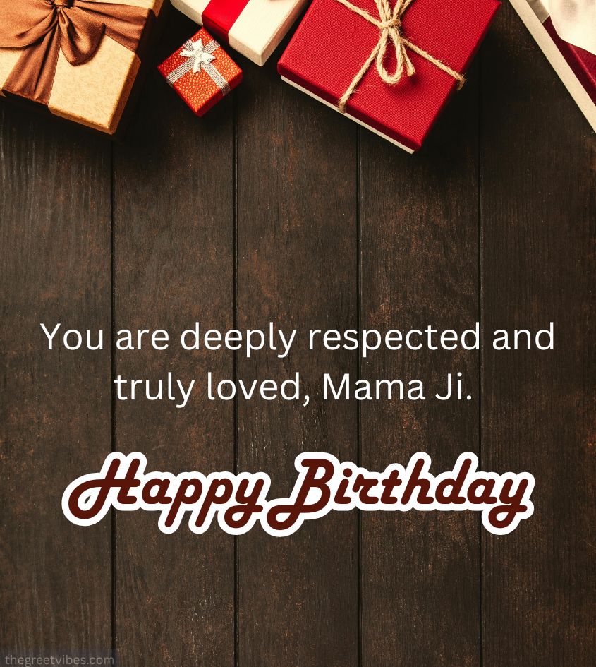 Happy Birthday Mamu Pics with Quotes