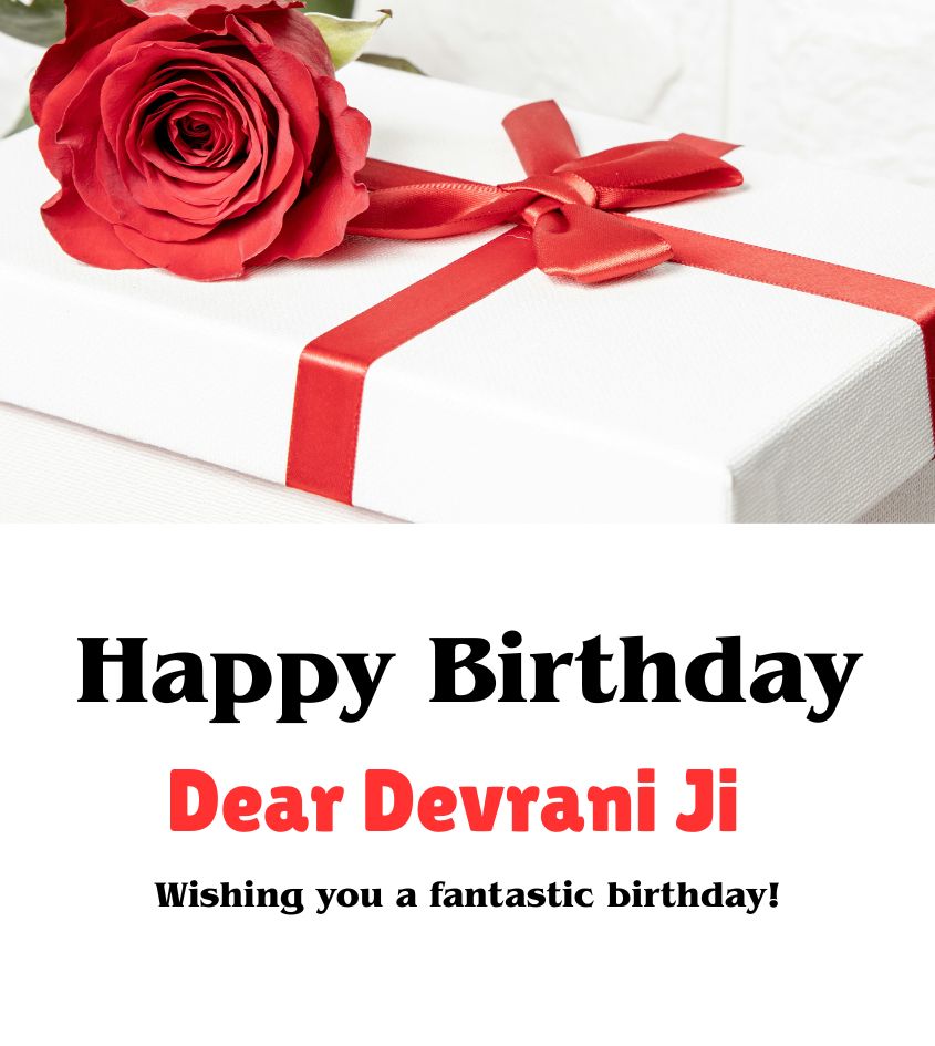 Birthday Greetings for Devrani Ji