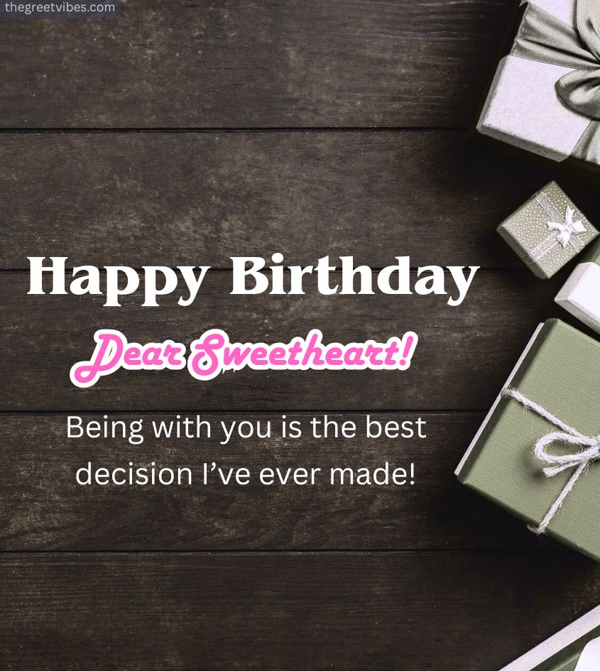 Romantic Birthday Greetings Images for Her