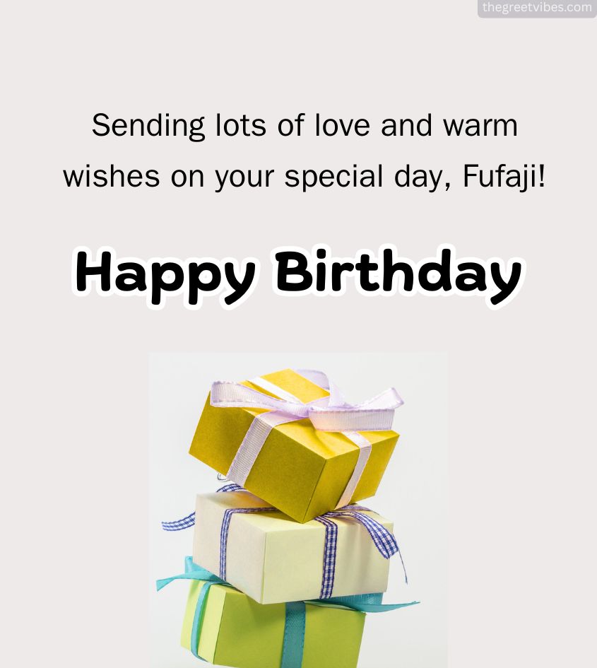 Happy Birthday Quotes for fufa 