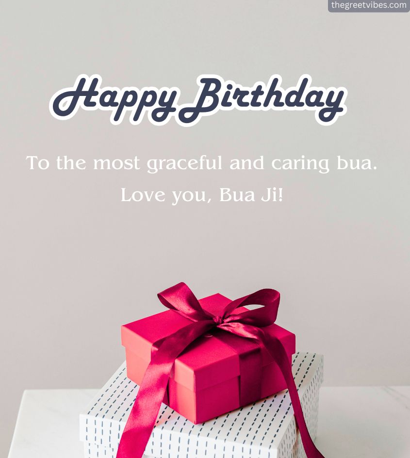 Happy Birthday Bua Ji Greetings