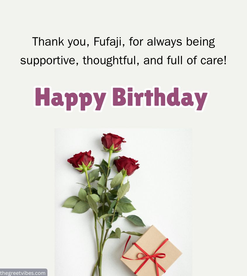 Happy Birthday Greeting Images for Fufaji
