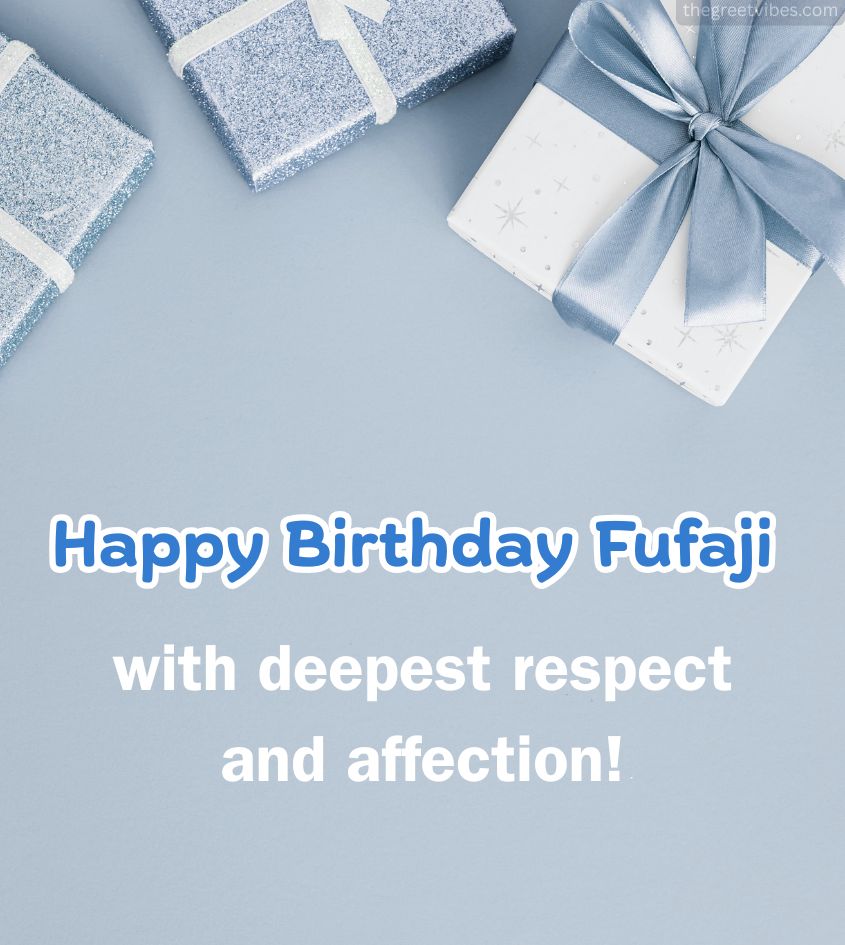 Birthday Greeting Images for Fufa ji