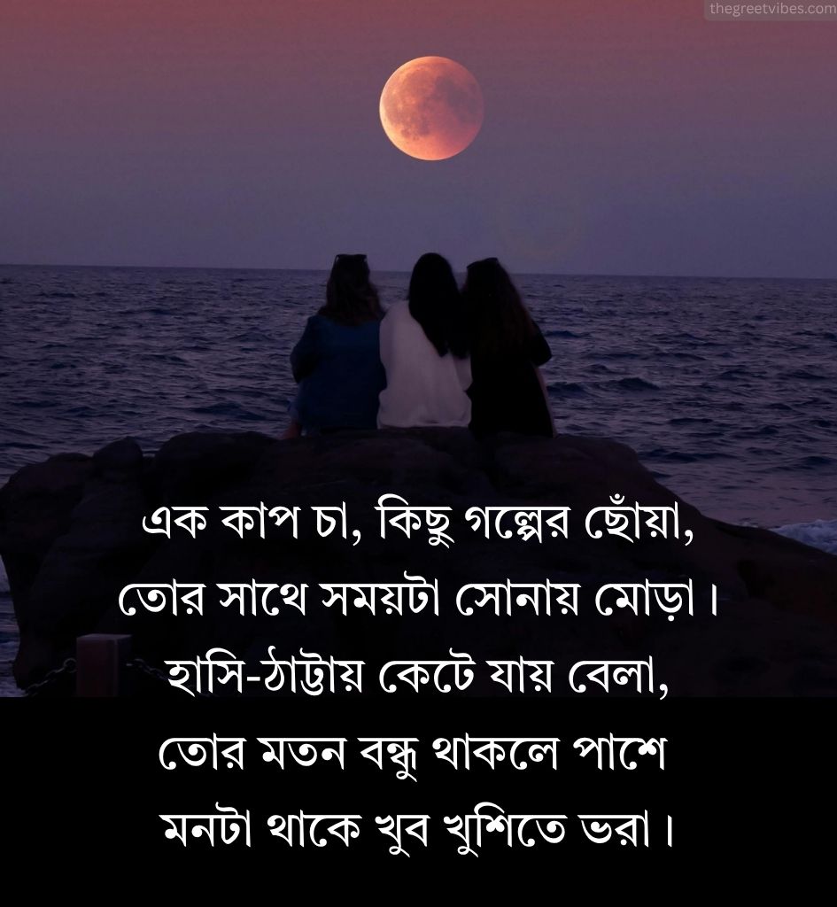 Bengali Shayari Status on Friendship