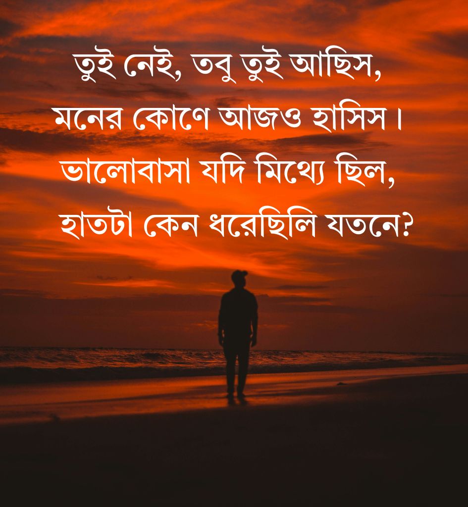 Sad Love Breakup Shayari In Bengali for Ex Lover