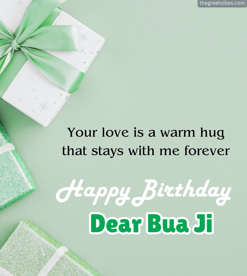 Birthday Images for Bua Ji