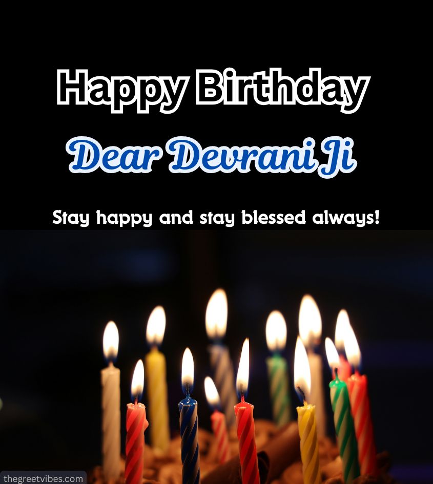 Birthday Wishes for Devrani Ji