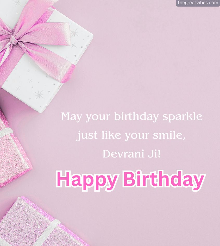 Blessing Birthday Wishes for Devrani Ji
