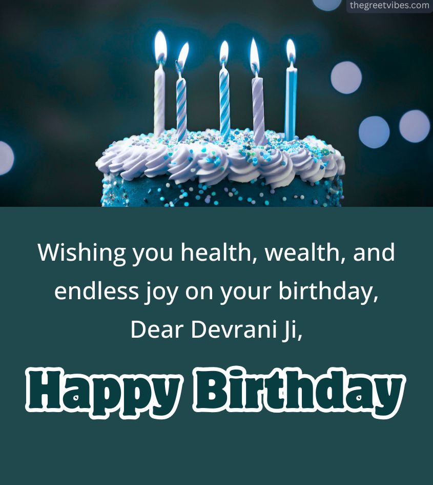 Birthday Quotes for Devrani Ji