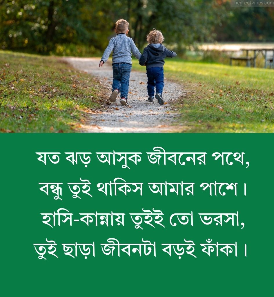 Bengali Shayari for Friends