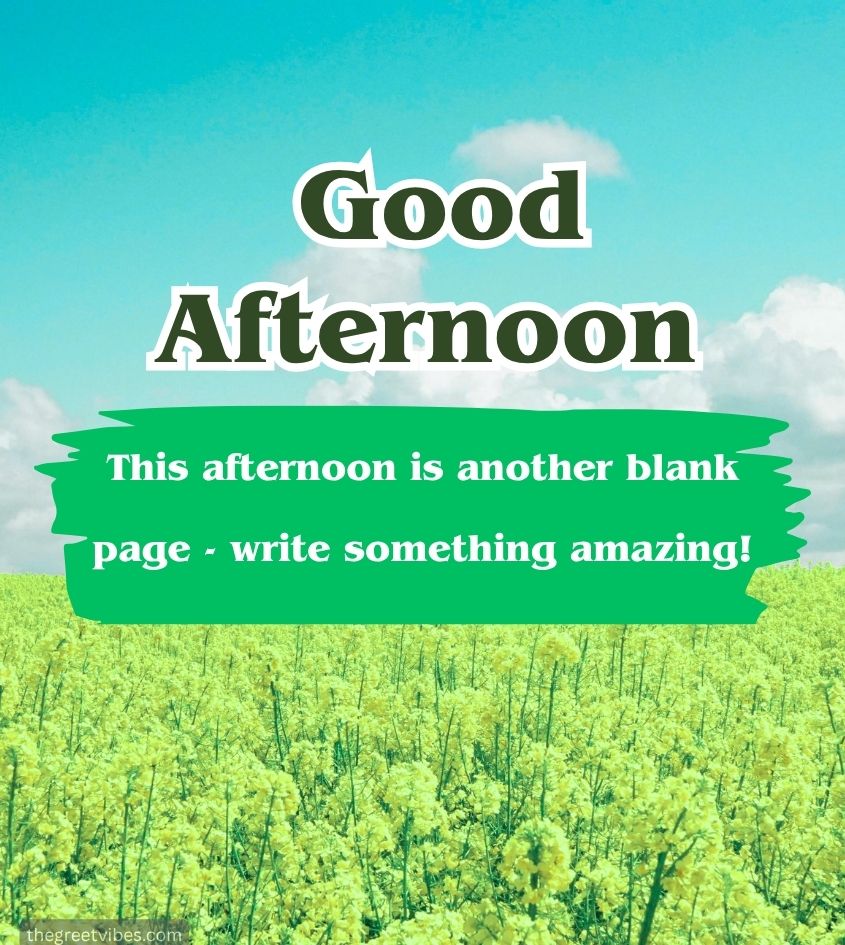 Good afternoon Quotes