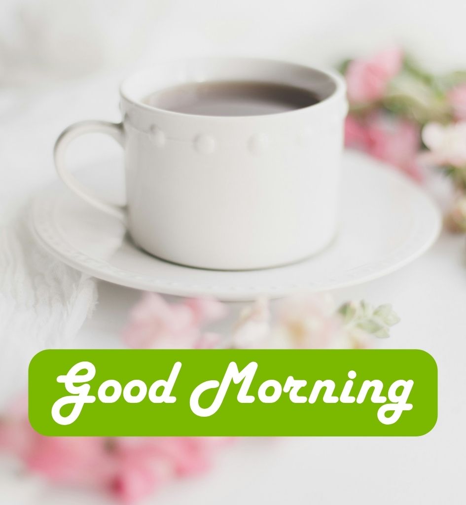 Good Morning Wishes with Tea for Lover