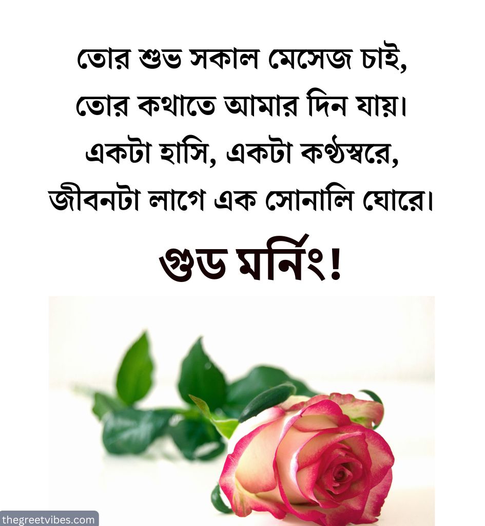 Good morning Shayari Bangla