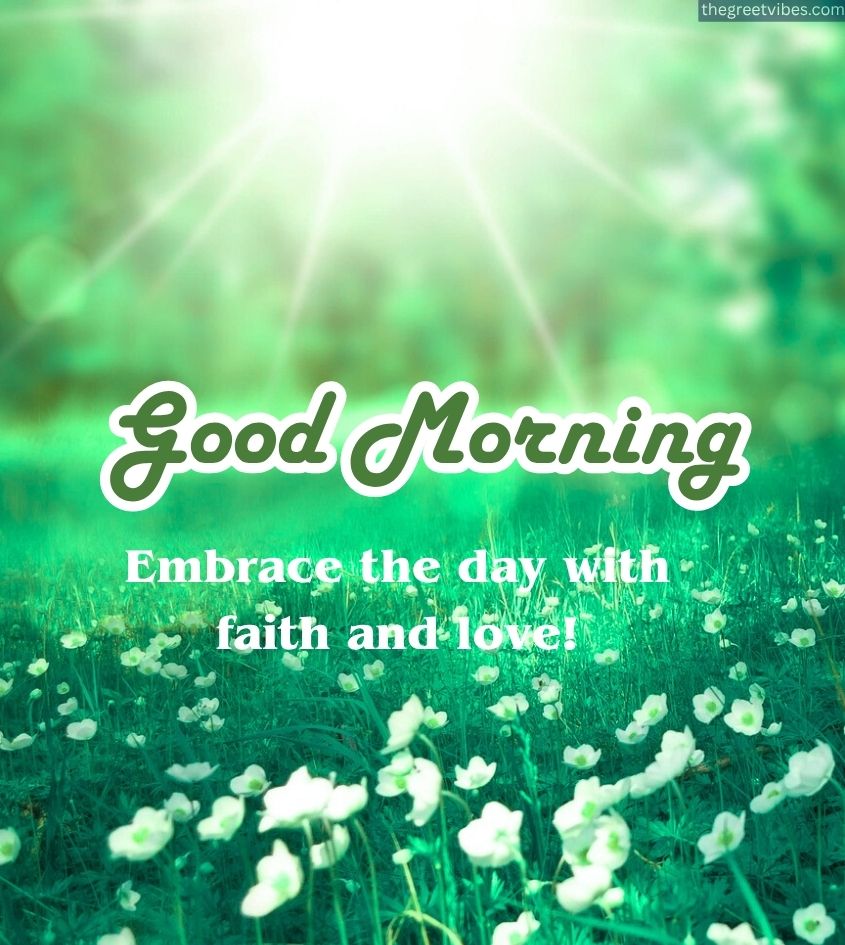Spiritual Good Morning Images with Greetings