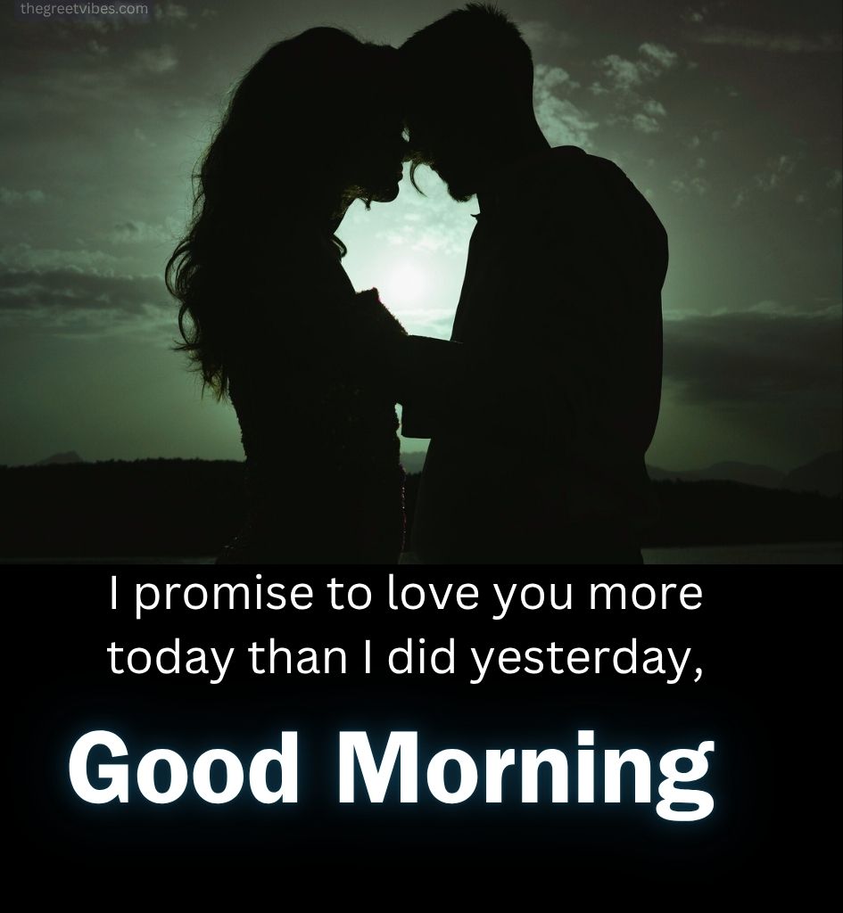 Romantic Good Morning Greetings Pics for Spouse