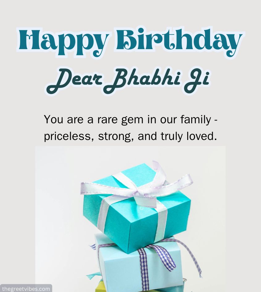 Birthday Greetings for Bhabhi Ji