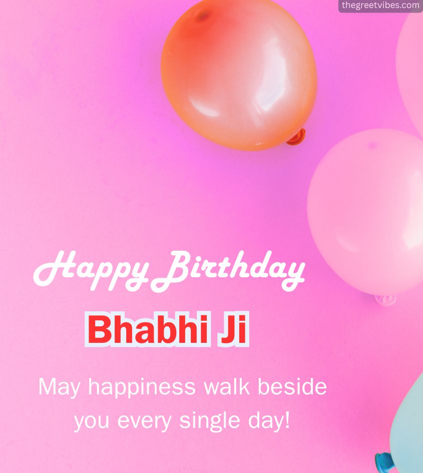Bhabhi Ji Birthday Wishes Images