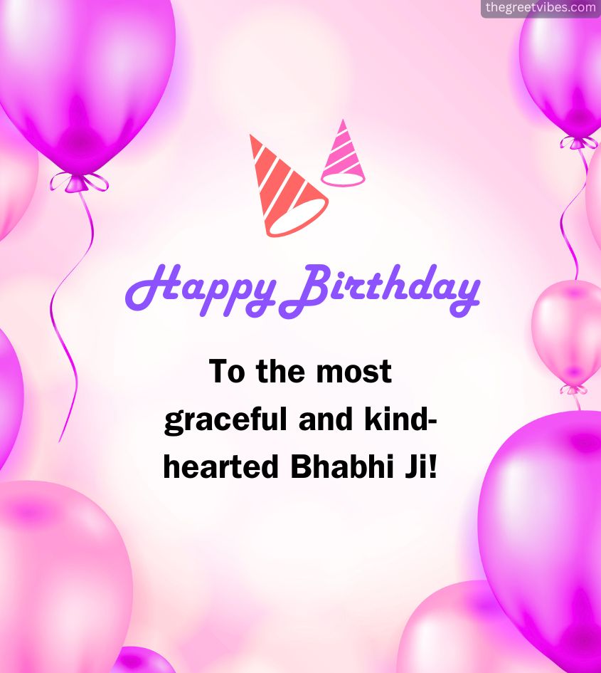 Birthday Images for Bhabhi Ji