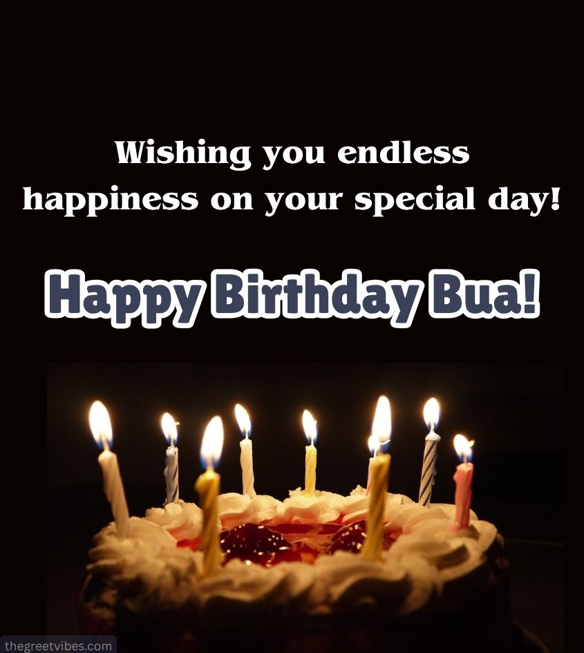 Birthday Wishes for Bua Ji