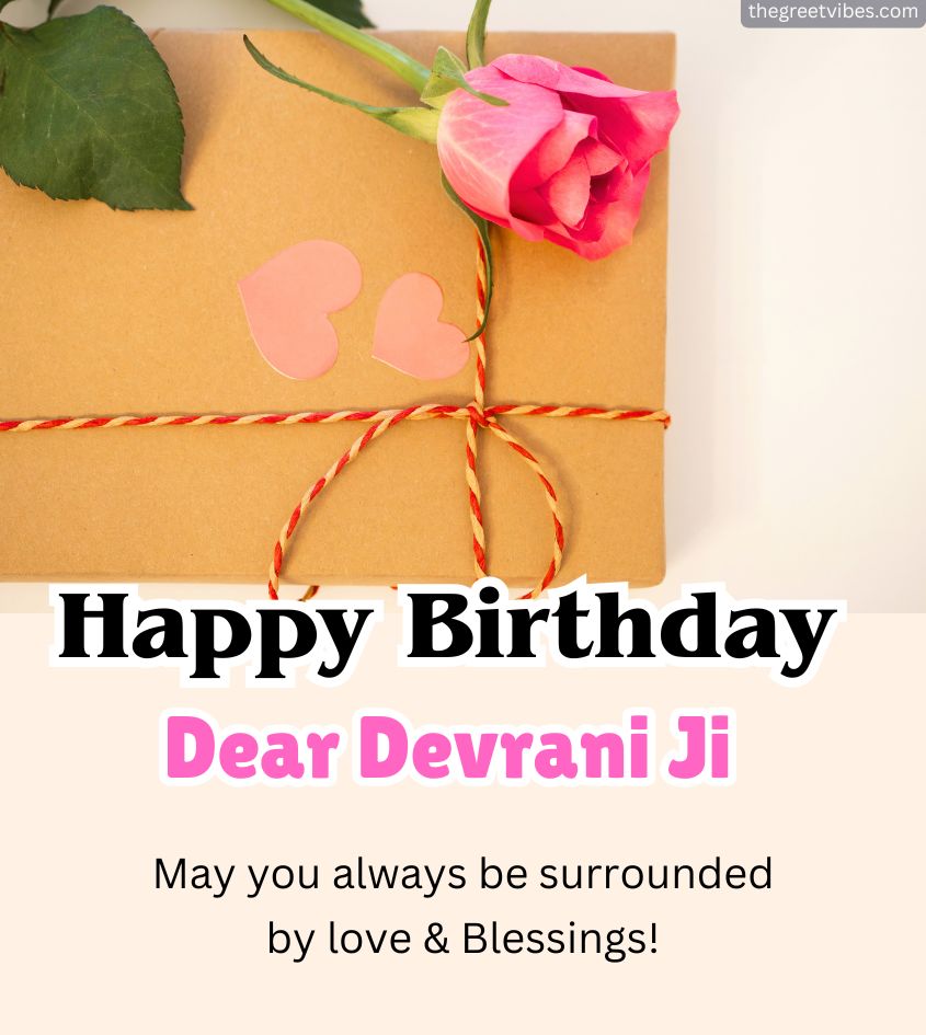 Devrani Ji Birthday Wishes Images