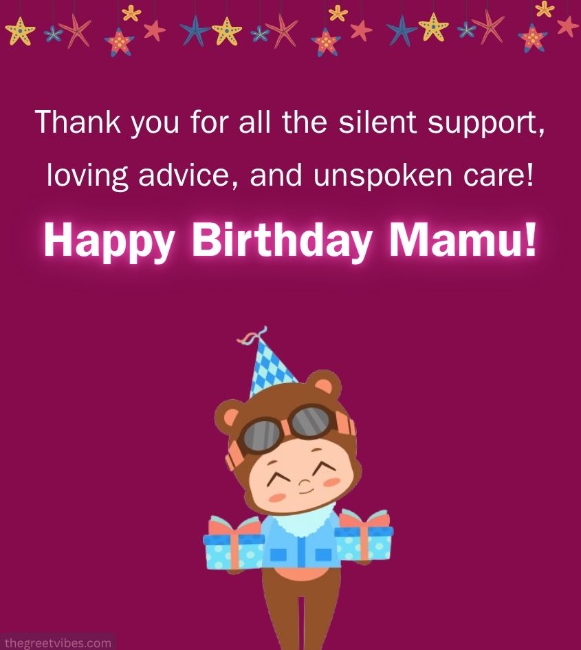Happy Birthday Mamu Images